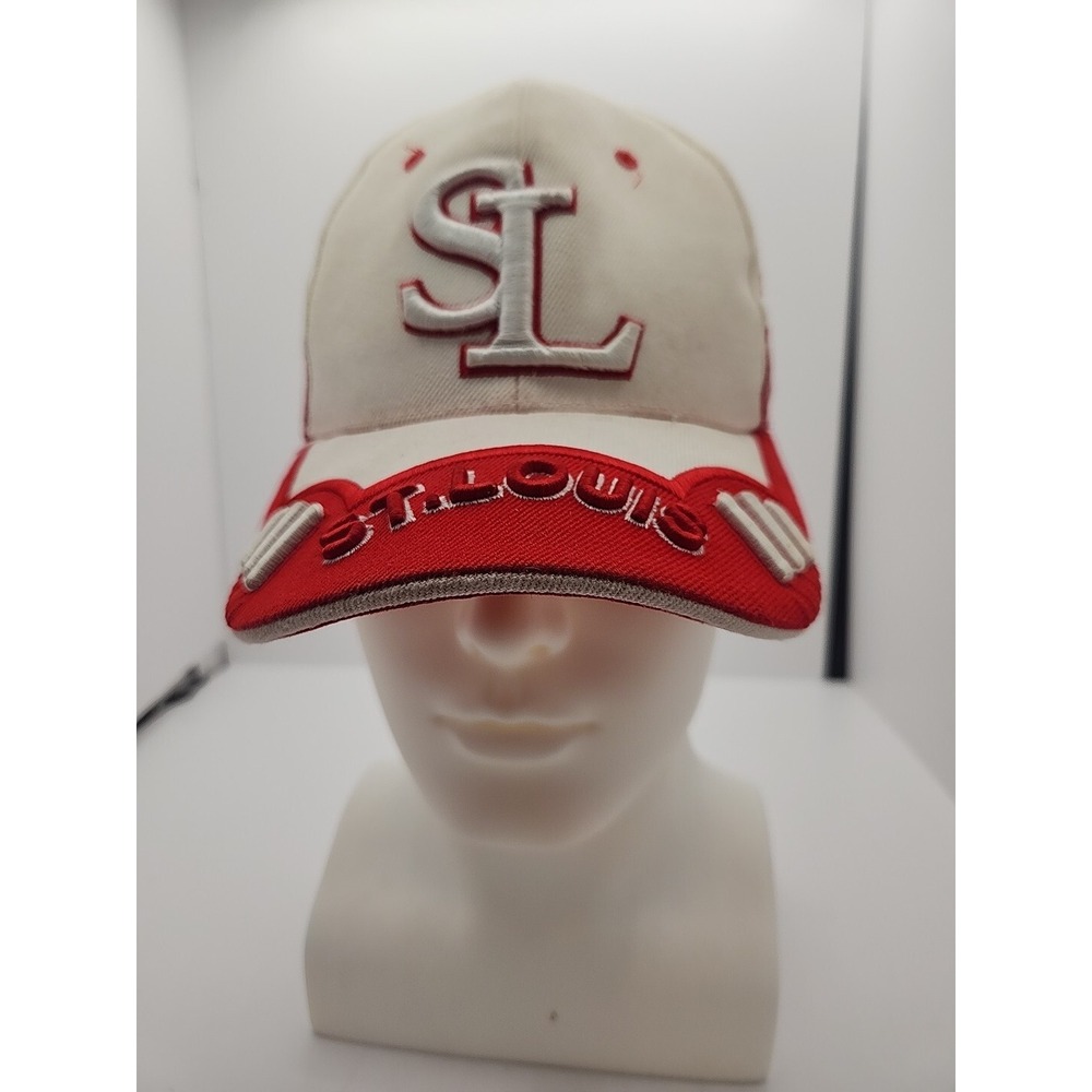 White And Red St Louis City Hunter Strapback Hat
